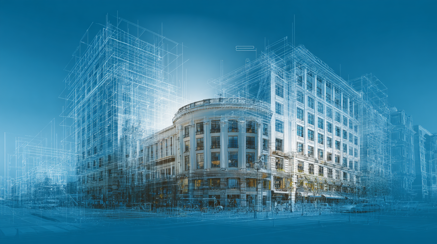 Abstract market dynamics background